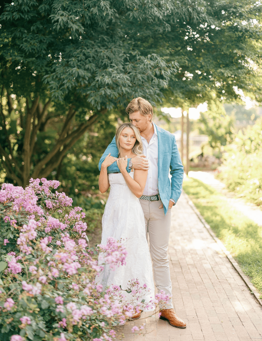 Something Blue Romantic Engagement Session by Cynthia Rose