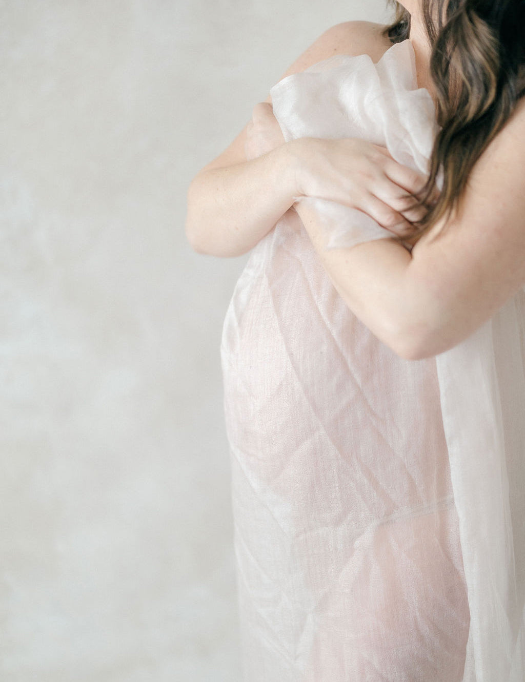 An Intimate Studio Maternity Session